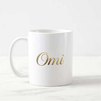 Omi マグカップ - おばあちゃんへのギフト、かわいいOmi コーヒーカップ