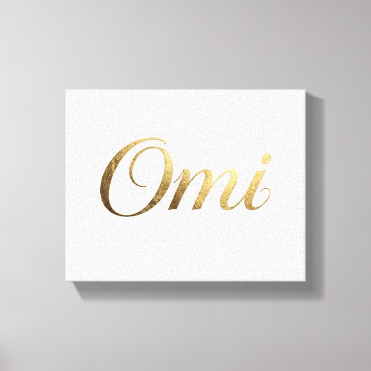 Omi Canvas Wall Art Grandma  キャンバスプリント (正面)