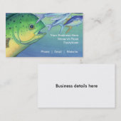 Omilu (クロマグロTrevally) 名刺 (正面/裏面)