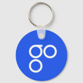 OmiseGO OMG Basic Keychain キーホルダー (正面)