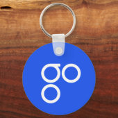 OmiseGO OMG Basic Keychain キーホルダー (正面)
