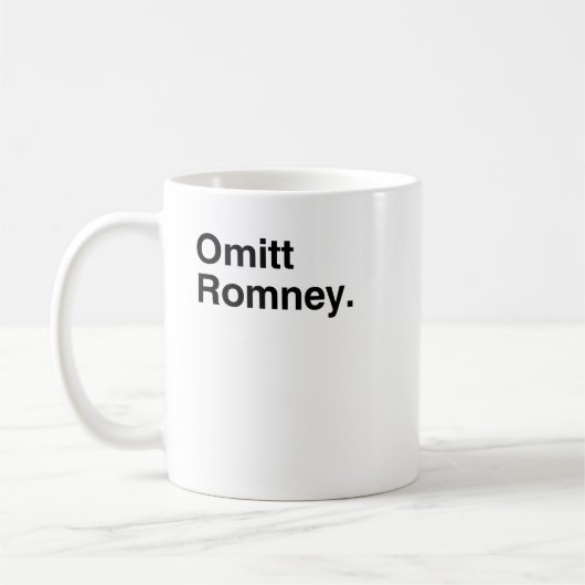 Omitt Romney.png コーヒーマグカップ (左)