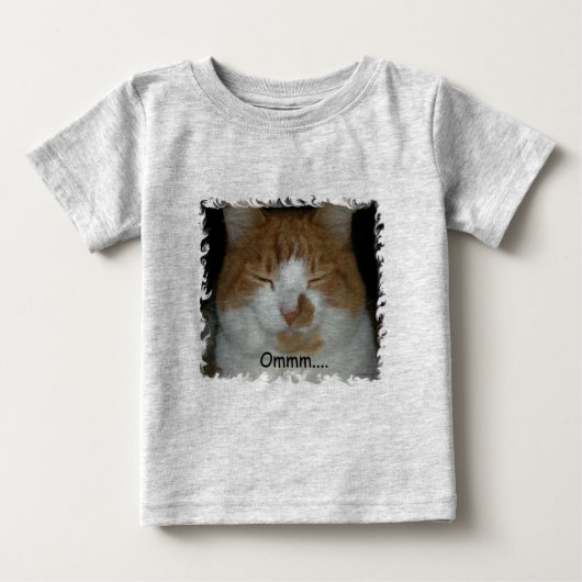 Ommm… 子猫 ベビーTシャツ (正面)