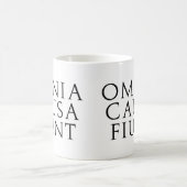 OmniaのCausa Fiunt コーヒーマグカップ (中央)