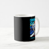 Omnimon = Digimon = Anime Otaku Design  コーヒーマグカップ (正面右)