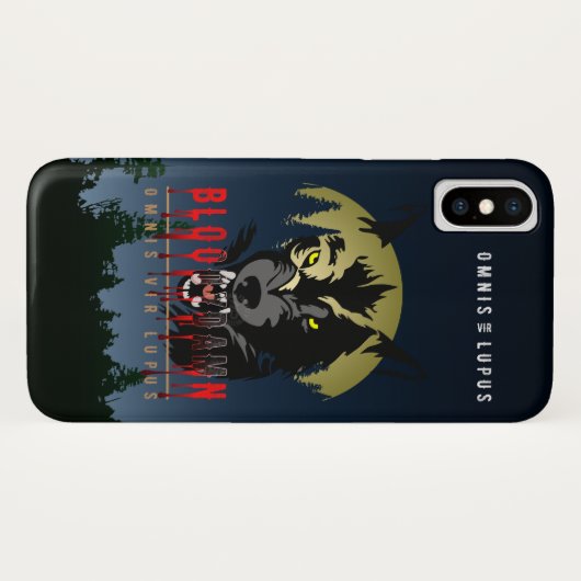 Omnis vir Lupus (Everyone is Wolf ) | Case-Mate iPhoneケース (裏面(横))