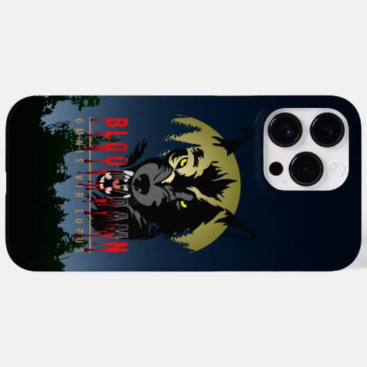 Omnis vir Lupus (Everyone is Wolf ) | Case-Mate iPhoneケース (裏面 (横))