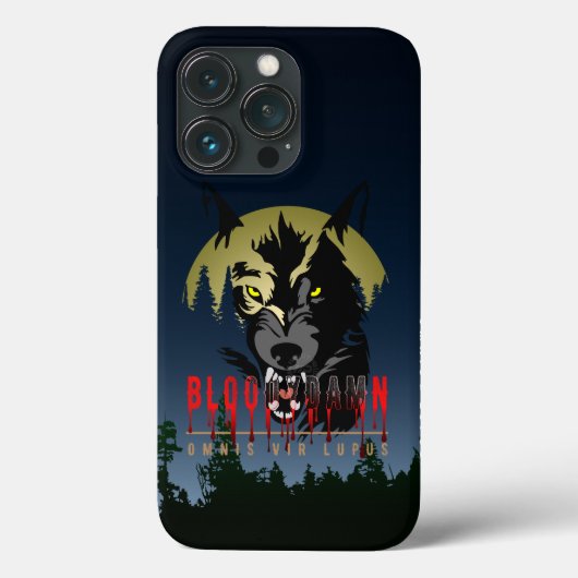 Omnis vir Lupus (Everyone is Wolf ) | Case-Mate iPhoneケース (裏面)