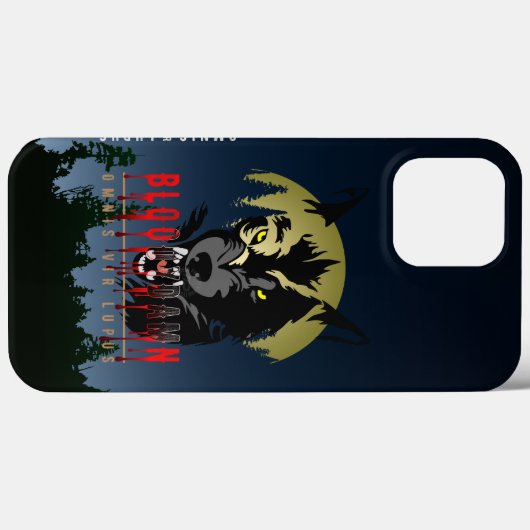 Omnis vir Lupus (Everyone is Wolf ) | Case-Mate iPhoneケース (裏面 (横))
