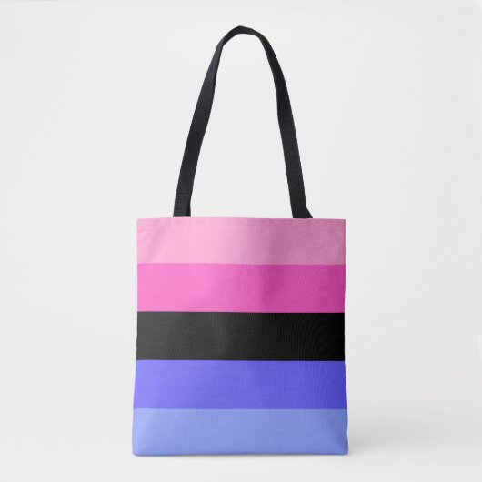 Omnisexual Pride Flag  トートバッグ (正面)