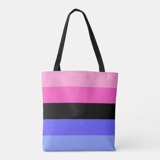 Omnisexual Pride Flag トートバッグ (裏面)