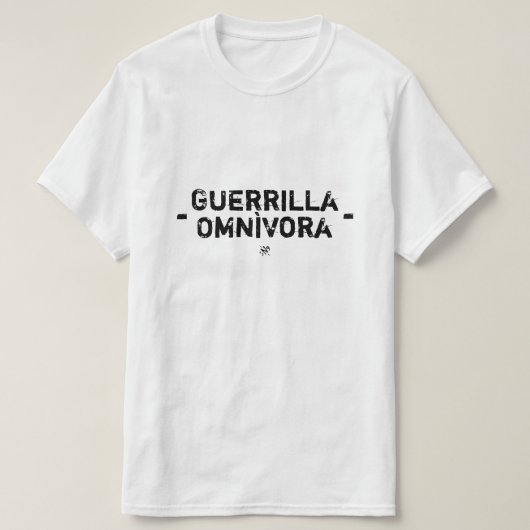 Omnìvoraゲリラ Tシャツ (デザイン正面)
