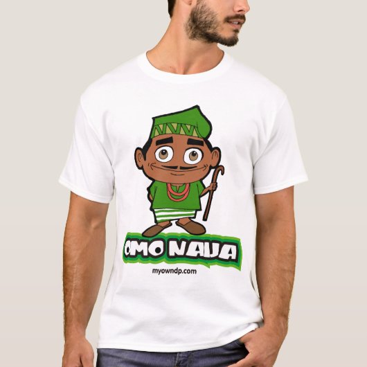 Omo NaijaのTシャツ Tシャツ (正面)