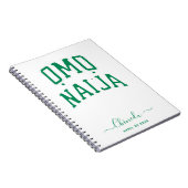 Omo-Naija オーダーメイドノート ノートブック (右側)