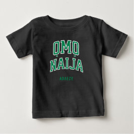 Omo-Naija — ナイジェリアの伝統 ベビーTシャツ
