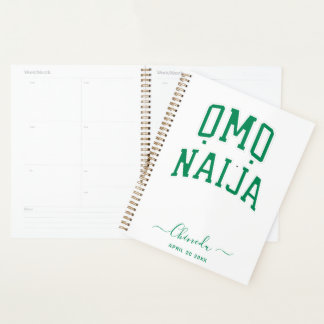 Omo-Naija パーソナライズド プランナー手帳