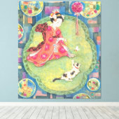 Omohide Garasu: A Little Glass Memory キャンバスプリント (インサイチュ (ウッドフロア))