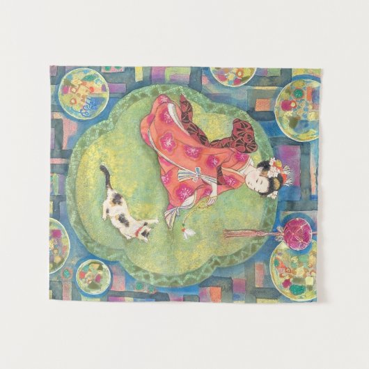 Omohide Garasu: A Little Glass Memory タペストリー (正面(横))