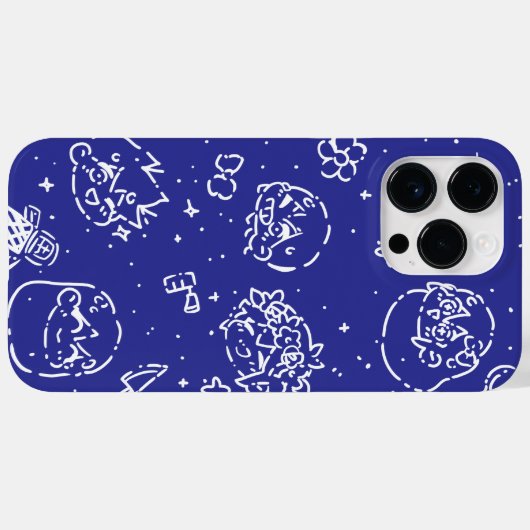 omori pattern Case-Mate iPhoneケース (裏面 (横))