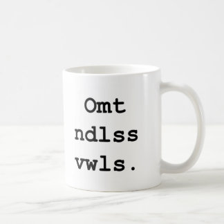 Omt Ndlss Vwlsのマグ コーヒーマグカップ