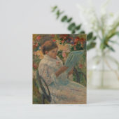 On a Balcony by Mary Cassatt Flat Card (スタンド正面)