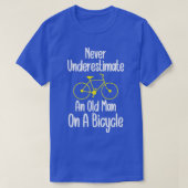 On a Bicycle (2) Tシャツ (デザイン正面)