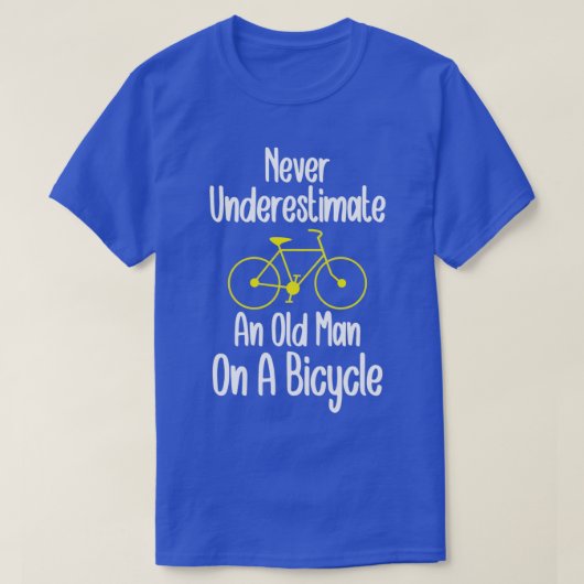 On a Bicycle (2) Tシャツ (デザイン正面)