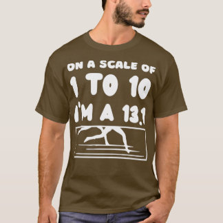 On A Scale Of 1 To 10 Ix27m A 131 Marathon Running Tシャツ