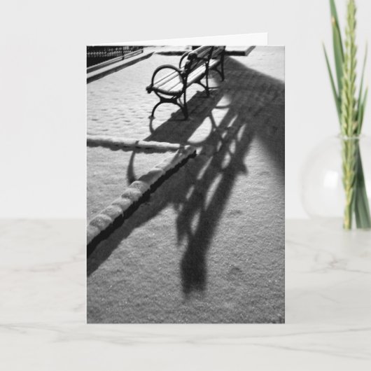 On a Winter's Nightホリデーカード – クリスマス (正面)