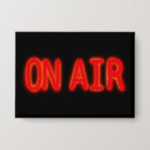 On Air Glitch 缶バッジ (正面)