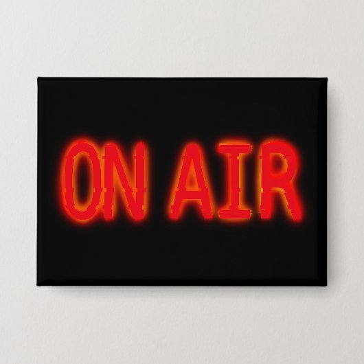 On Air Glitch 缶バッジ (正面)