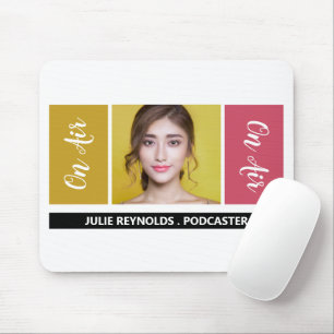 On Air - Podcaster写真 – レトロPodcast マウスパッド