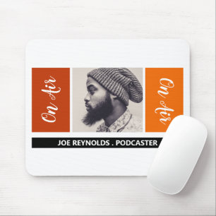 On Air - Podcaster写真 – レトロPodcast マウスパッド