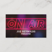 On Air Podcaster、Podcast 名刺 (正面)