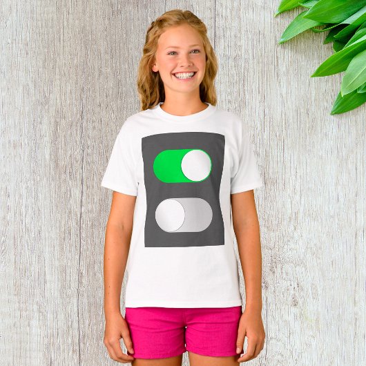 On And Off Girls T-Shirt Tシャツ