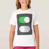 On And Off Girls T-Shirt Tシャツ (正面)