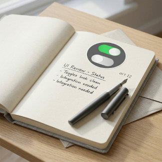 On And Off Stickers ラウンドシール