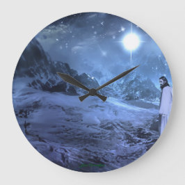 On Another Planet ラージ壁時計