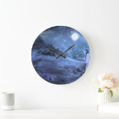 On Another Planet ラージ壁時計 (ホーム)