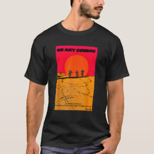 On Any Sundayクラシック Motorcycle映画ポスター Tシャツ