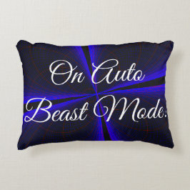 On Auto Beast Mode Geometric Accent Pillow アクセントクッション