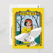 On_B_ポストカードを渡す ポストカード (正面/裏面)