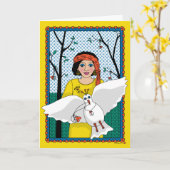 On_B_Greetingカードを渡す カード (黄色い花)