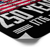 (on back) 250 years american 250th anniversary us ポスター (角)