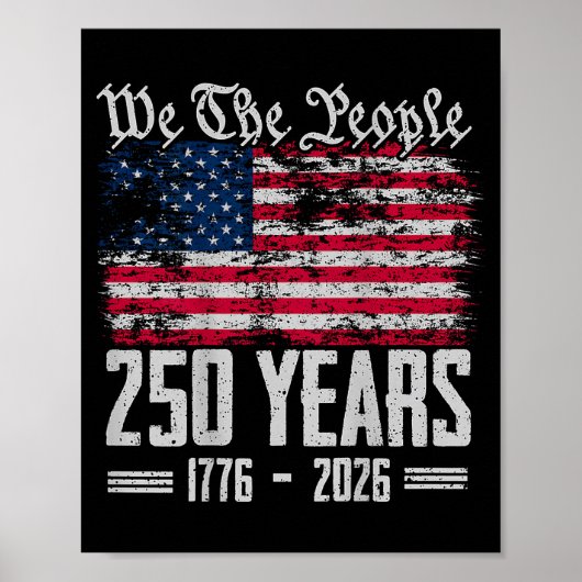 (on back) 250 years american 250th anniversary us ポスター (正面)
