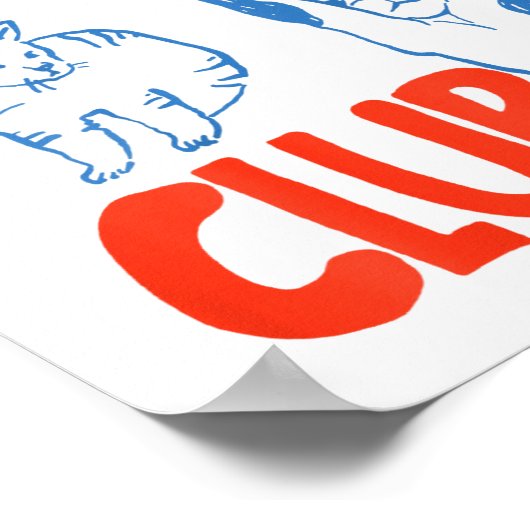 (on Back) Cat Dad Club Life Is Better With Cats Fa ポスター (角)