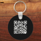 (on Back) Funny Qr Do I Look Like I Give A Fck Cod キーホルダー (正面)