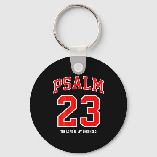 (on Back) Psalm 23 The Lord Is My Shepherd キーホルダー (正面)