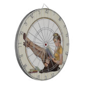 On Break Pin Up Girl ダーツボード (正面左)