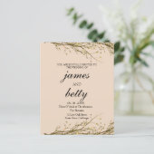 On Budget Flyerスクリプ素朴ト招待状 (スタンド正面)